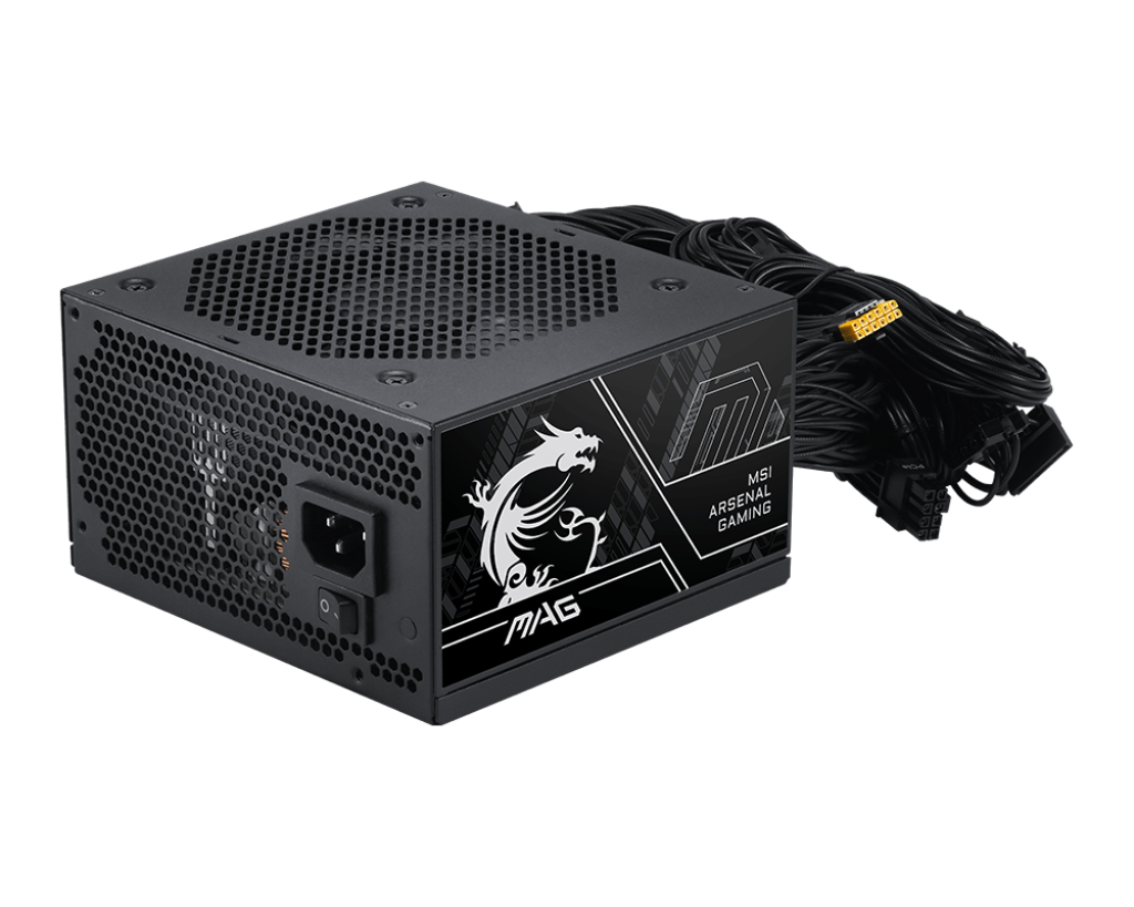 Nguồn máy tính MSI MAG A750BN PCIE5 III 750W 80 Plus Bronze MAG-A750BN-PCIE5-III