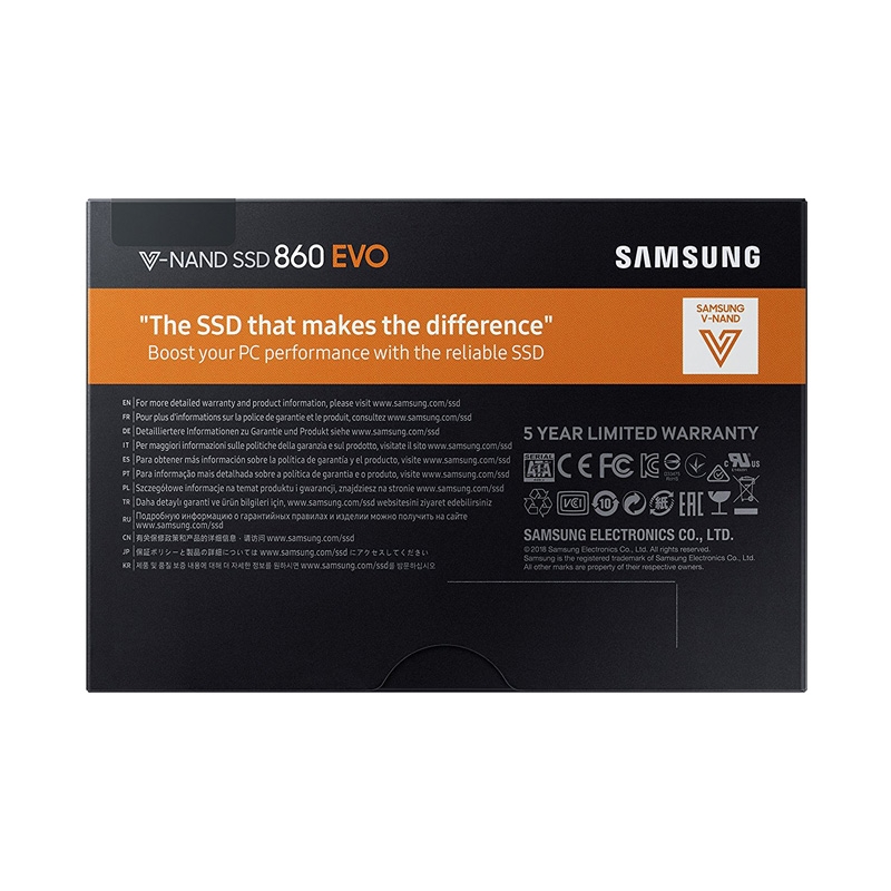 SSD Samsung 860 Evo 500GB 2.5-Inch SATA III MZ-76E500BW