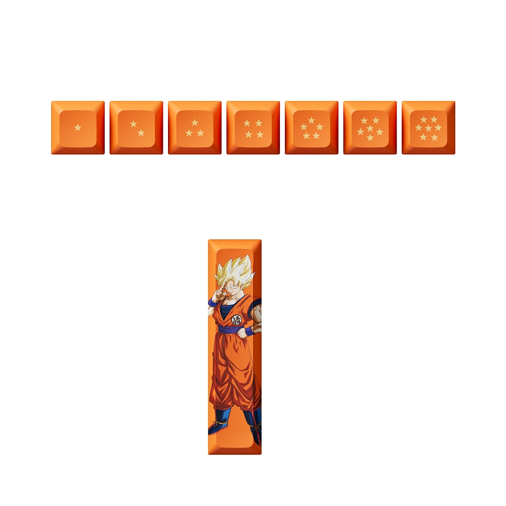 Bàn phím cơ không dây AKKO 5075B Plus Dragon Ball Super Goku RGB Hotswap (Akko CS Sw Crystal)