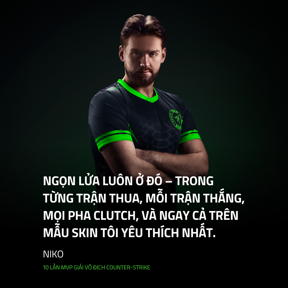 Chuột Gaming không dây Razer DeathAdder V4 Pro NiKo Edition RZ01-05330300-R3M1