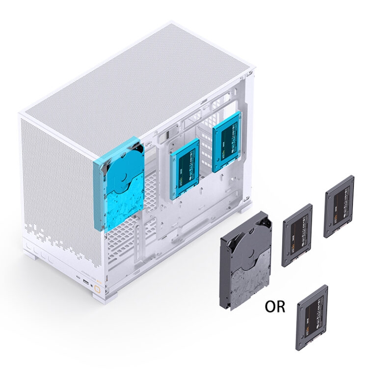 Case máy tính JONSBO D32 STD White