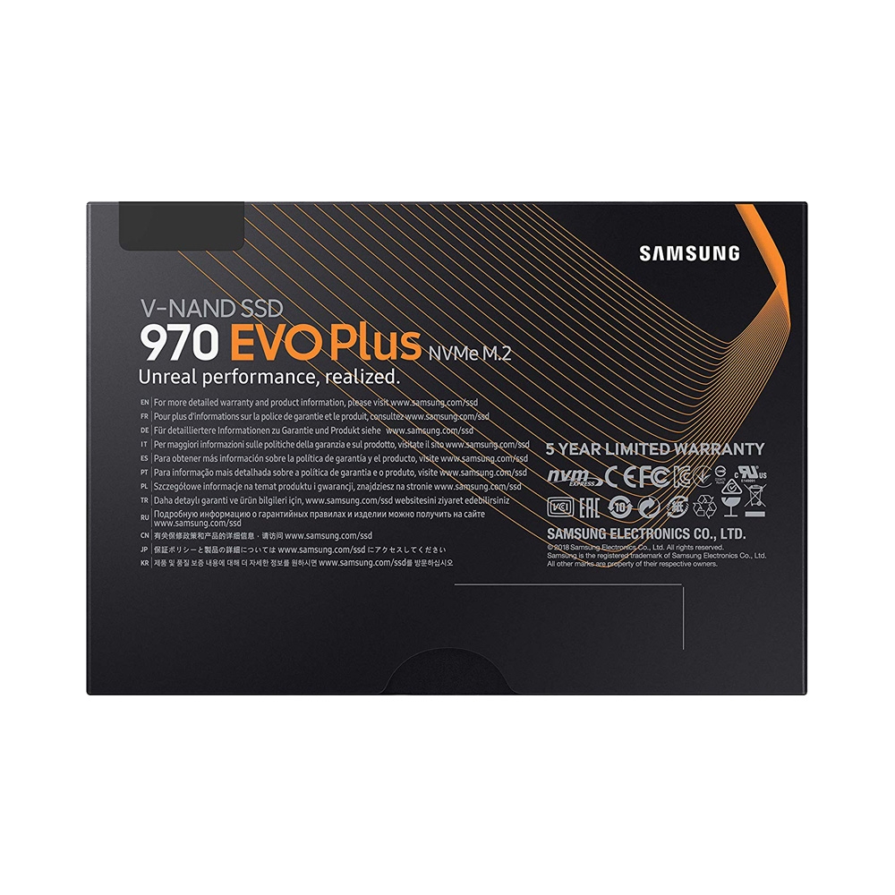 SSD Samsung 970 EVO Plus 2TB PCIe NVMe V-NAND M.2 2280 MZ-V7S2T0BW