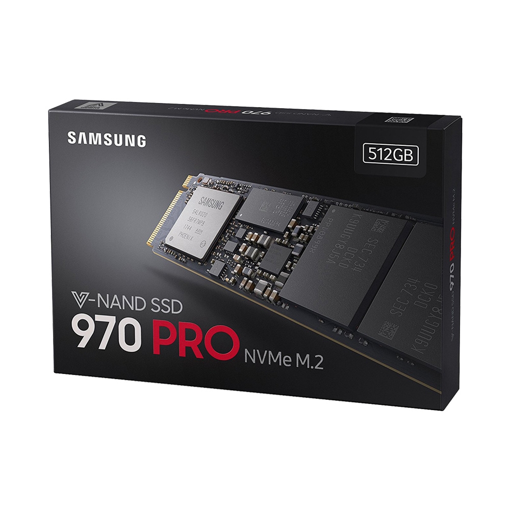 SSD Samsung 970 Pro PCIe NVMe V-NAND M.2 2280 512GB MZ-V7P512BW