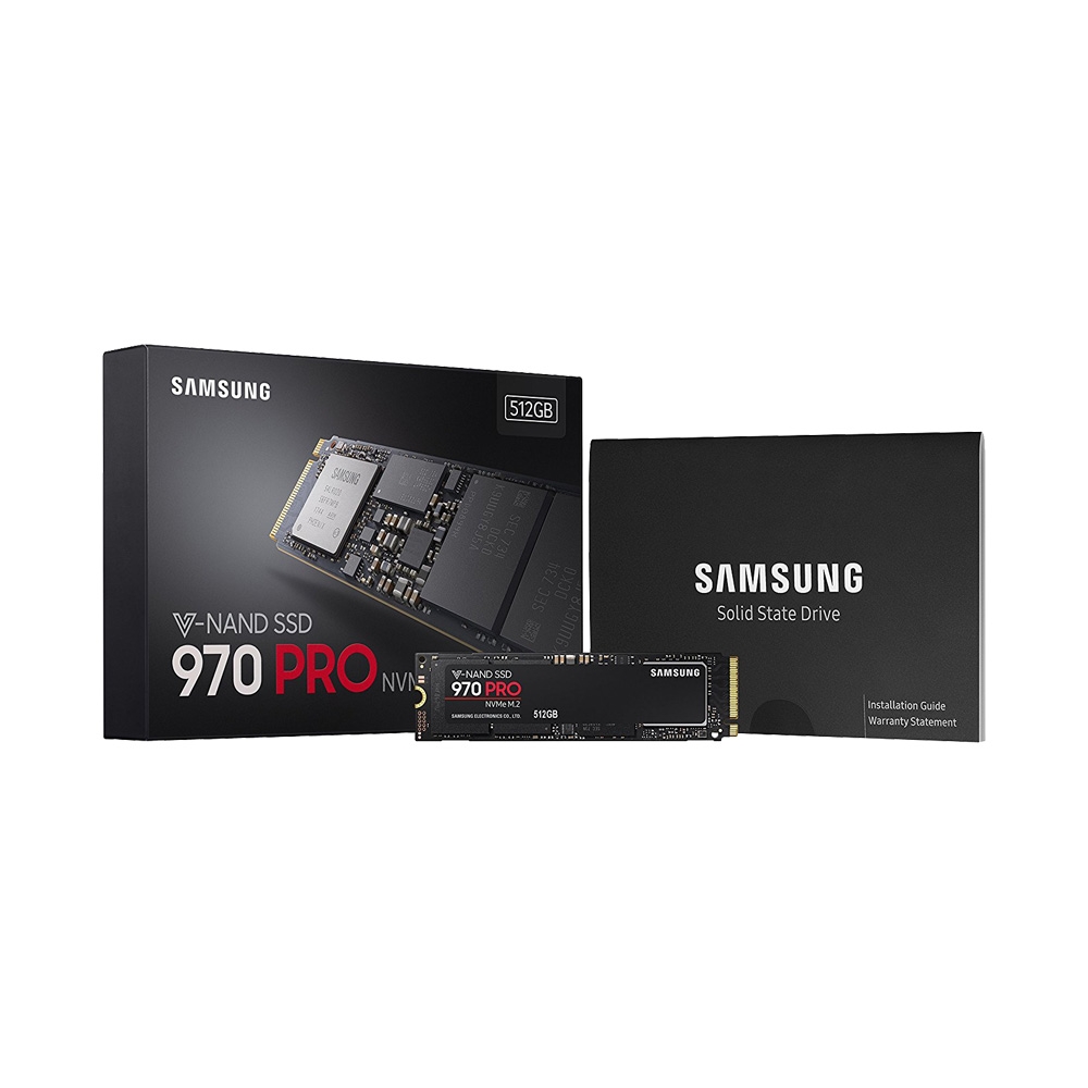 SSD Samsung 970 Pro PCIe NVMe V-NAND M.2 2280 512GB MZ-V7P512BW