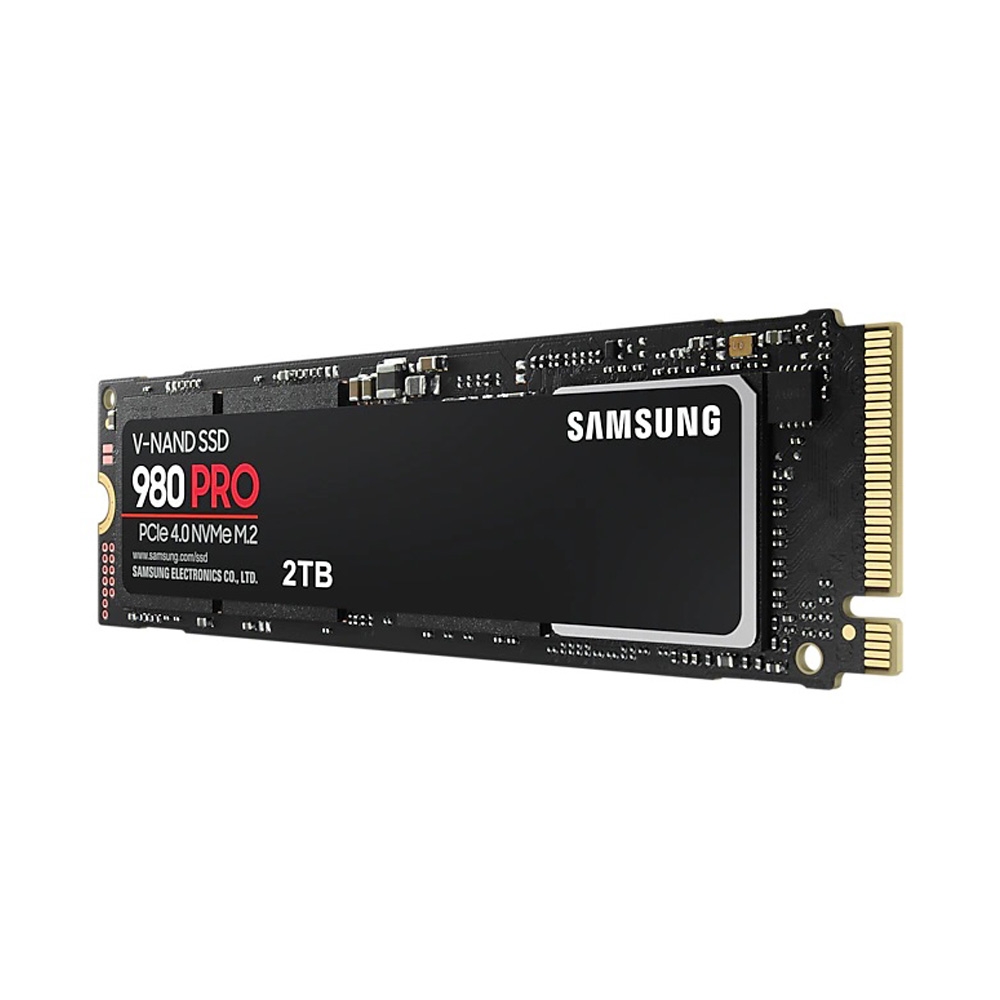 SSD Samsung 980 Pro 2TB PCIe Gen 4.0 x4 NVMe V-NAND M.2 2280 MZ-V8P2T0BW