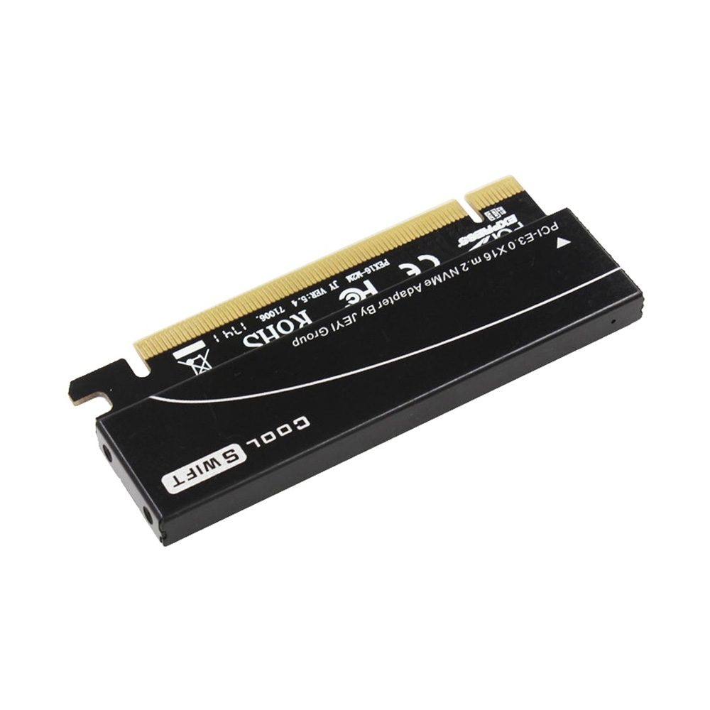 Adapter JEYI Cool Swift chuyển đổi SSD M.2 PCIe Gen 3 x 4 to PCI-E 3.0 x16