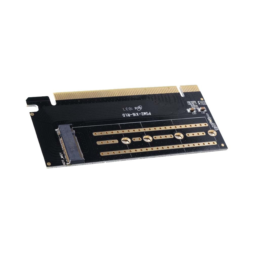 Adapter Orico chuyển đổi SSD M.2 PCIe Gen 3 x4 to PCI-E 3.0 x16 PSM2-X16