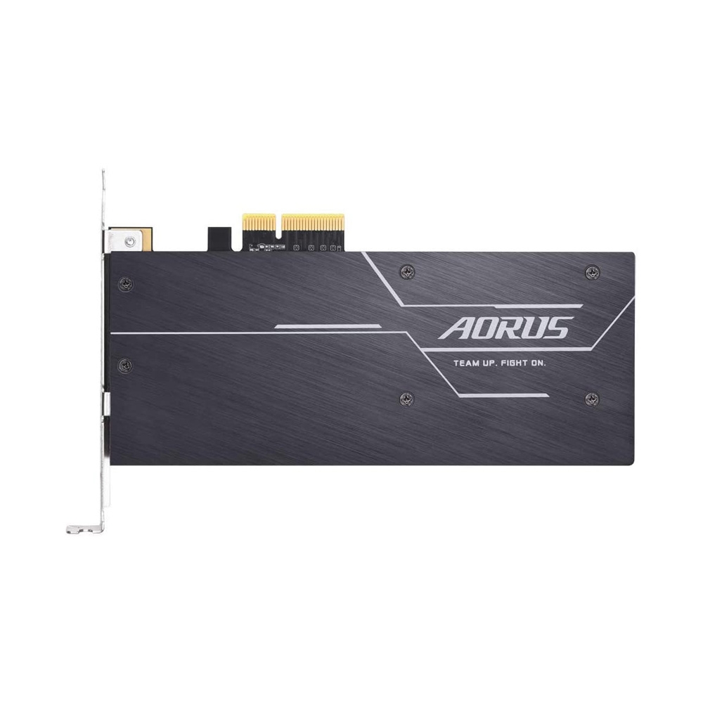 SSD Gigabyte Aorus 512GB RGB AIC PCIe Gen3 x4 NVMe GP-ASACNE2512GTTDR