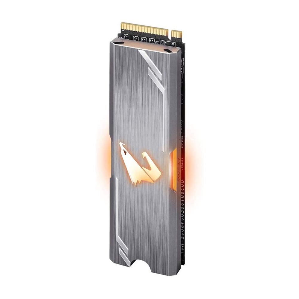 SSD Gigabyte Aorus 512GB RGB PCIe Gen3 x4 NVMe M.2 GP-ASM2NE2512GTTDR