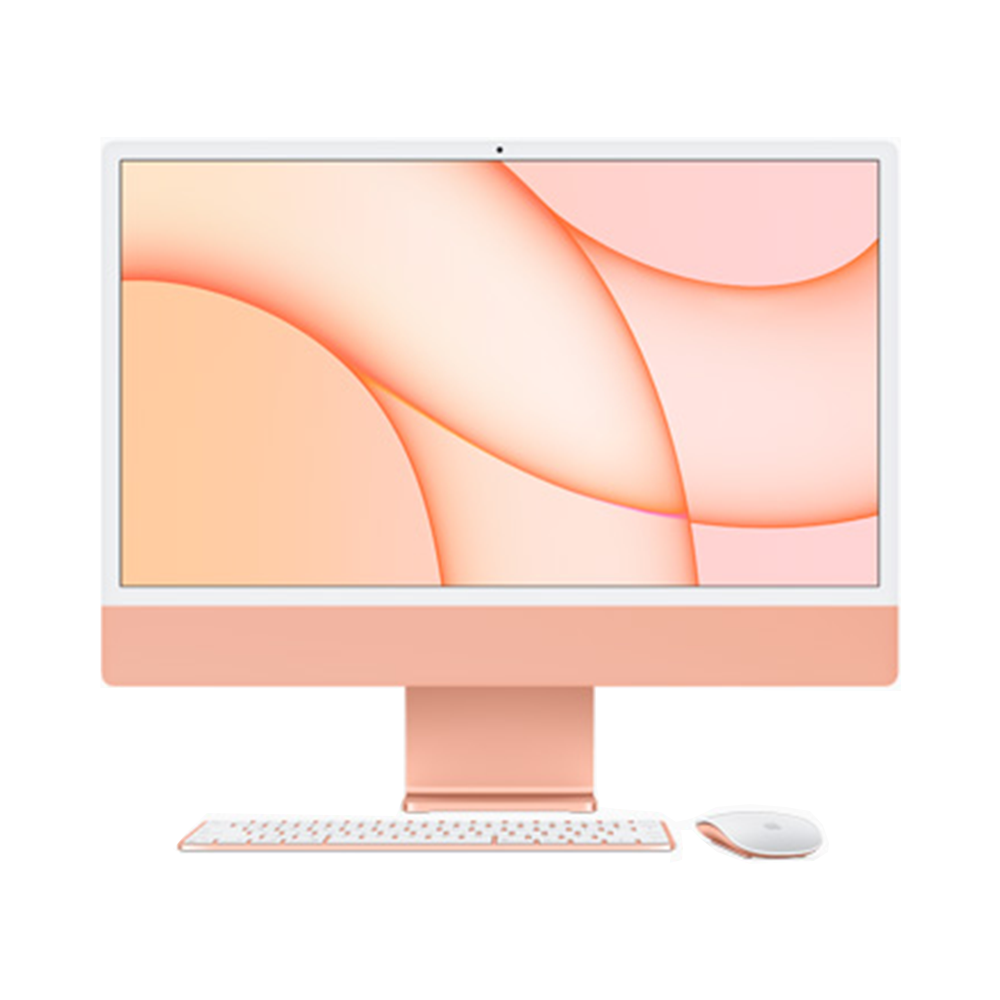 Apple iMac M1 24 Inch 2021 (Apple M1, 8-Cores GPU, Ram 8GB, SSD 256GB, 24 Inch Retina 4.5K)