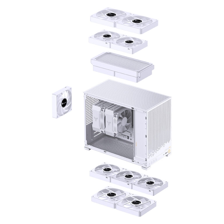 Case máy tính JONSBO D32 STD White