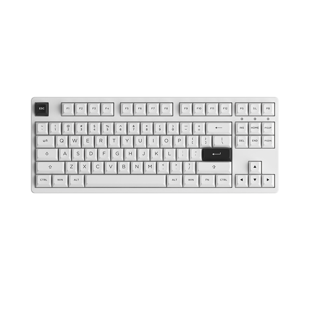 Bàn phím cơ TKL không dây AKKO 3087 RF Black on White (AKKO Sw V3)