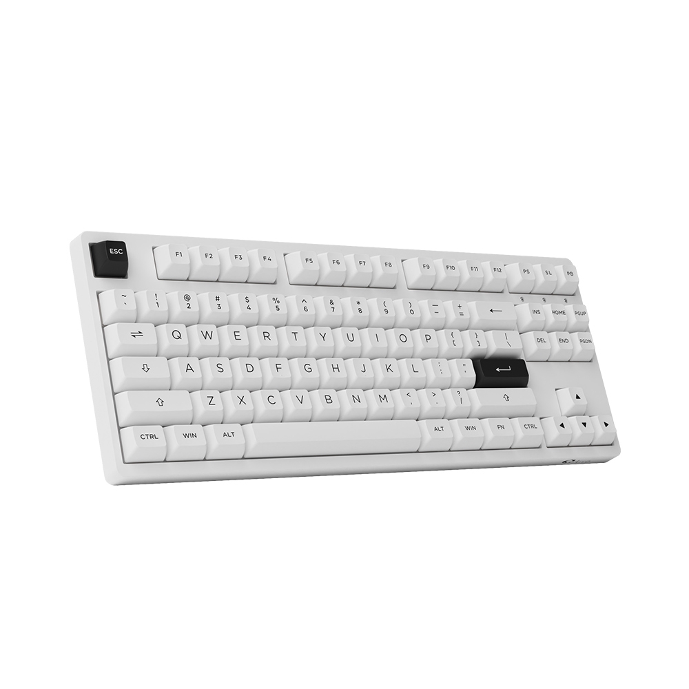 Bàn phím cơ TKL không dây AKKO 3087 RF Black on White (AKKO Sw V3)