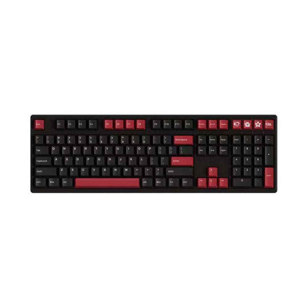 Bàn phím cơ AKKO 3108v2 DS Black (Gateron sw)