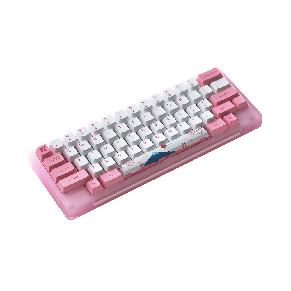 Bàn phím cơ AKKO ACR59 Pink RGB Akko CS Jelly Pink