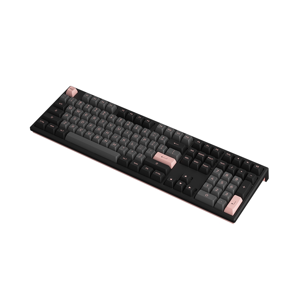 Bàn phím cơ AKKO MonsGeek MG108 RGB Black & Pink (Akko Sw V3)