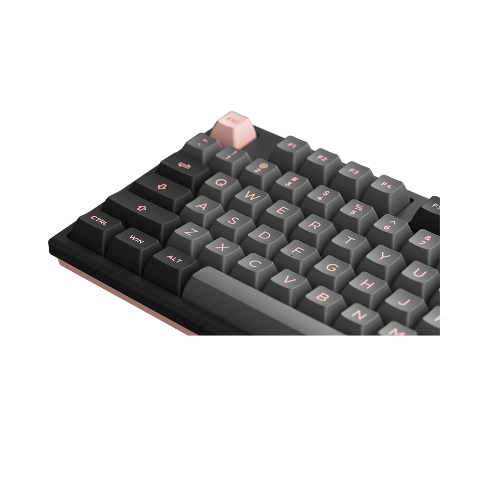 Bàn phím cơ AKKO MonsGeek MG108 RGB Black & Pink (Akko Sw V3)