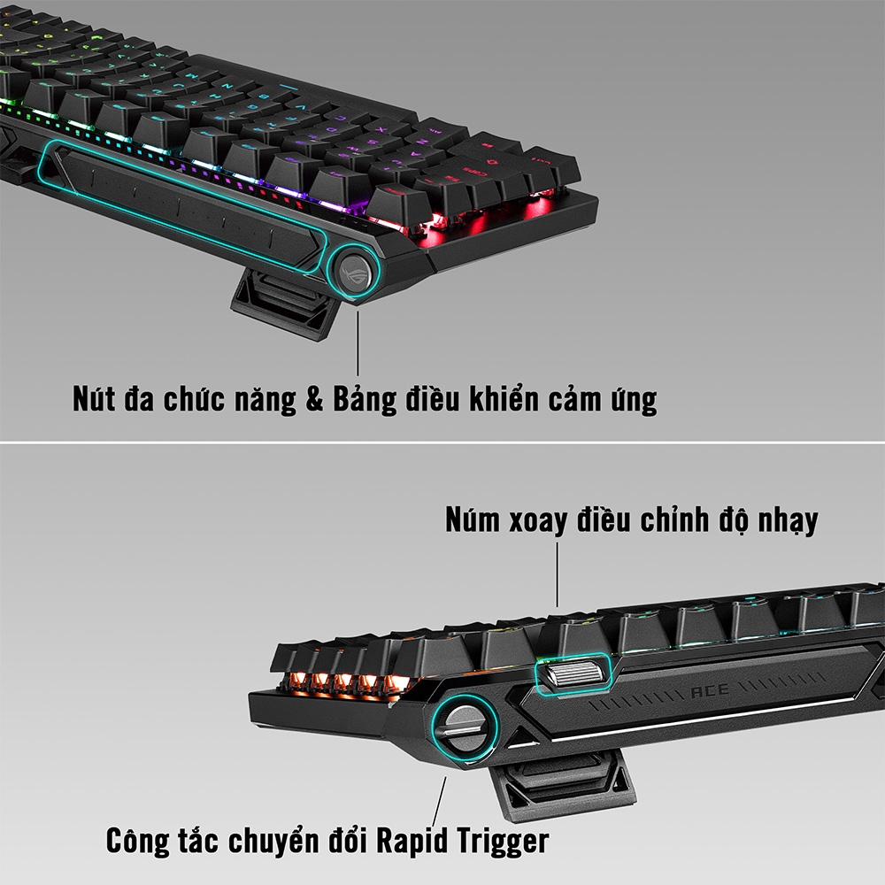 Bàn phím cơ ASUS ROG Falchion Ace 75 HE (ROG HFX V2 Sw)