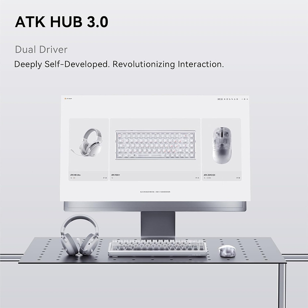 Bàn phím cơ ATK RS6+ HE RGB Hotswap Rapid Trigger (Magnetic Sw)
