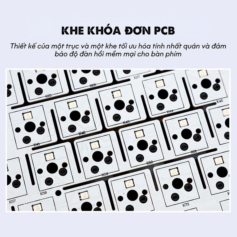 Bàn phím cơ AULA F87 RGB Hotswap (Leobog Sw)