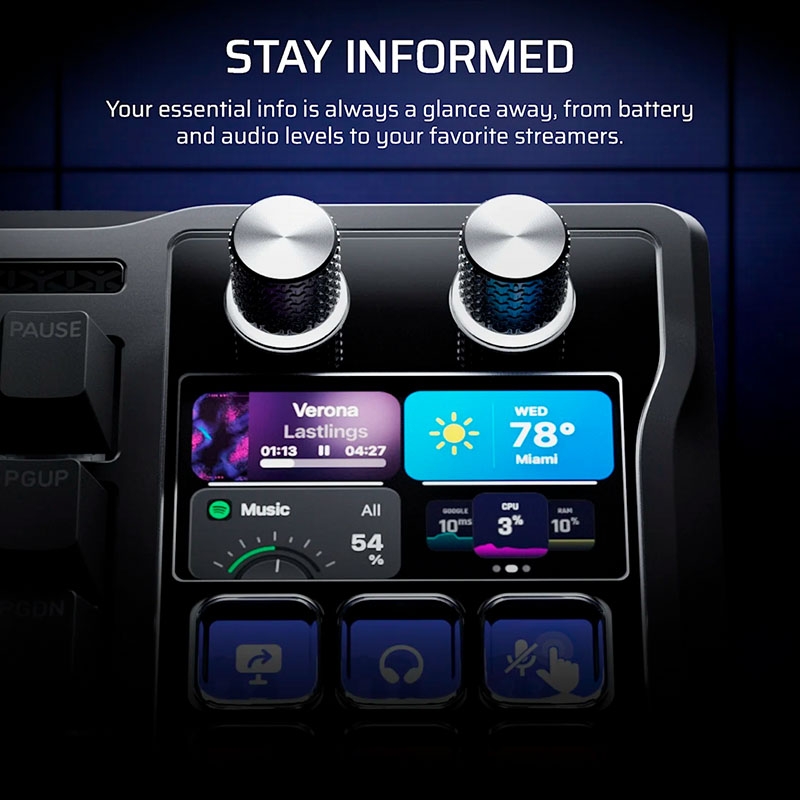 Bàn phím cơ Corsair Galleon 100 SD Stream Deck RGB Hotswap (Corsair MLX Sw)