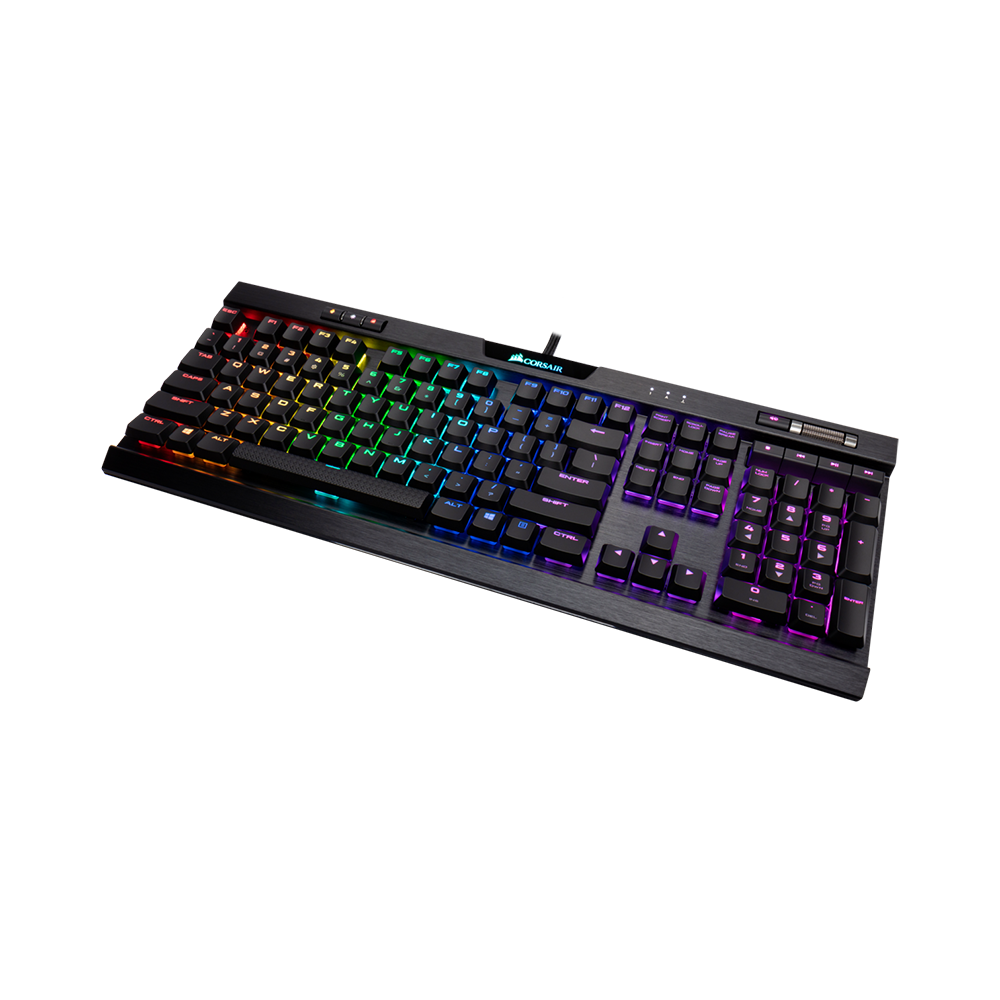 Bàn phím cơ Corsair K70 MK.2 BLK RGB Low Profile SPEED