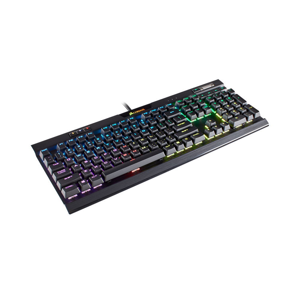 Bàn phím cơ Corsair K70 MK.2 BLK RGB MX RED/MX BLUE/MX BROWN/MX SILENT