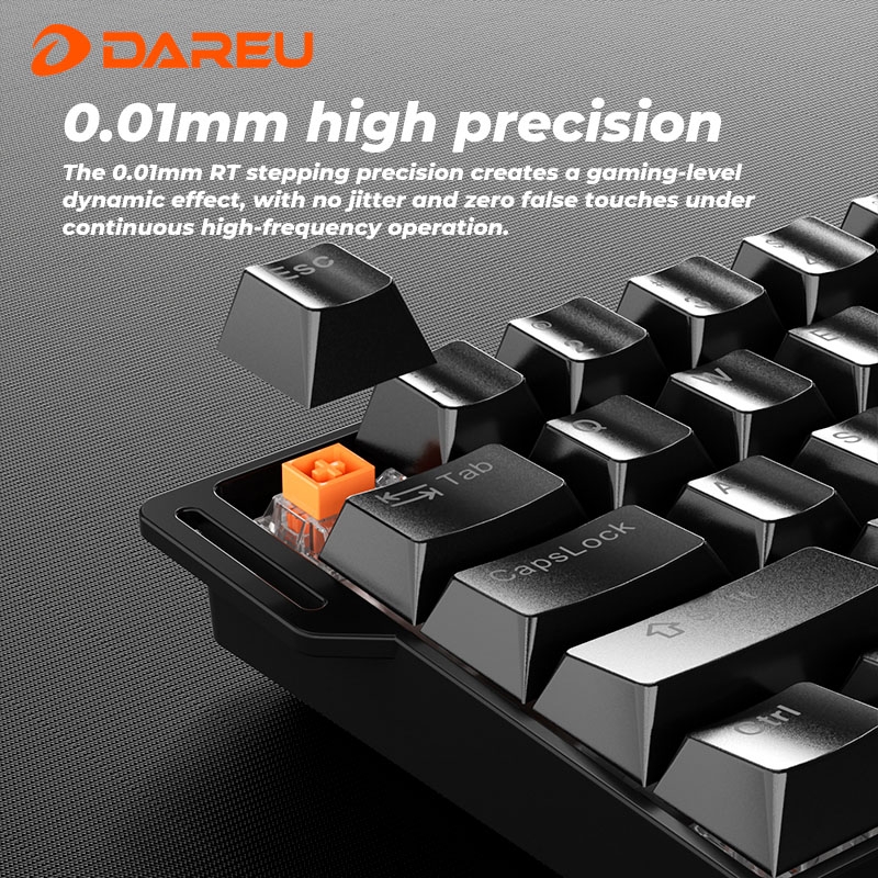 Bàn phím cơ Dareu EK60 HE RGB Hotswap 8K Rapid Trigger (Dareu Magnetic Sw)