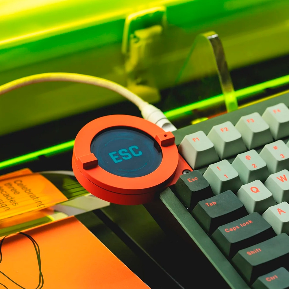 Bàn phím cơ Dry Studio Battleye 75 RT LCD RGB Hotswap 8K Rapid Trigger (Magnetic Sw)