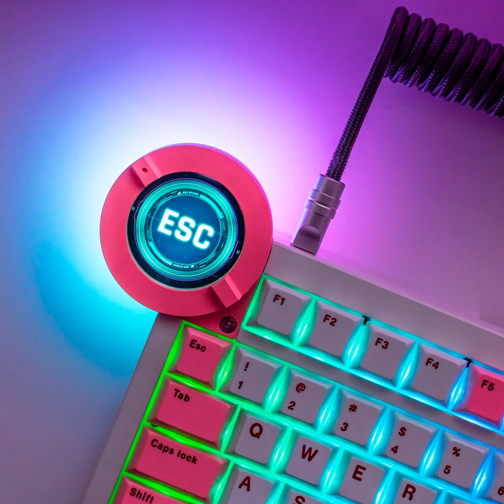 Bàn phím cơ Dry Studio Battleye 75 RT LCD RGB Hotswap 8K Rapid Trigger (Magnetic Sw)