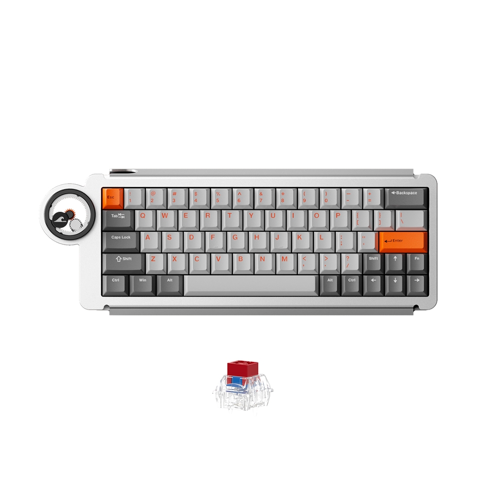 Bàn phím cơ Dry Studio Ice Ring 63 RT RGB Hotswap 8K Rapid Trigger (Magnetic Sw)