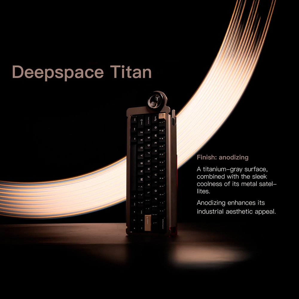 Bàn phím cơ Dry Studio Ice Ring 63 RT RGB Hotswap 8K Rapid Trigger (Magnetic Sw)