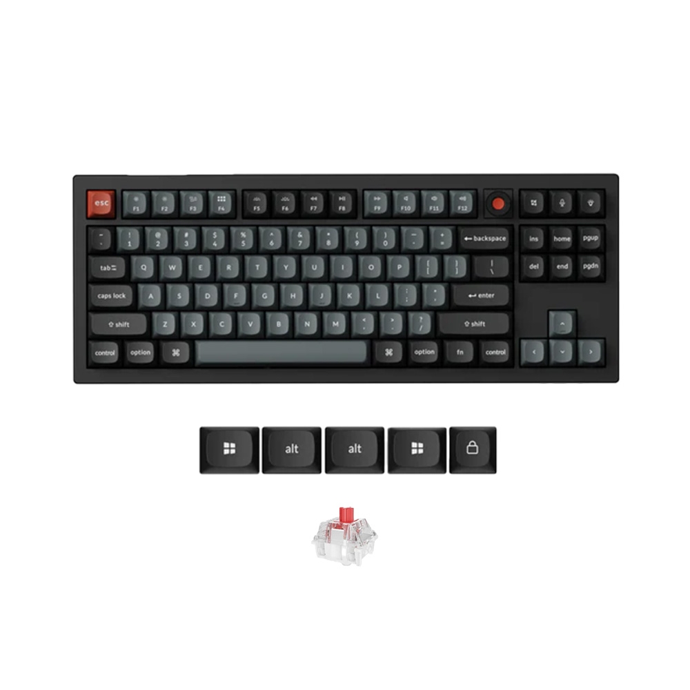 Bàn phím cơ Keychron V3 8K QMK RGB Hotswap (Keychron Sw)
