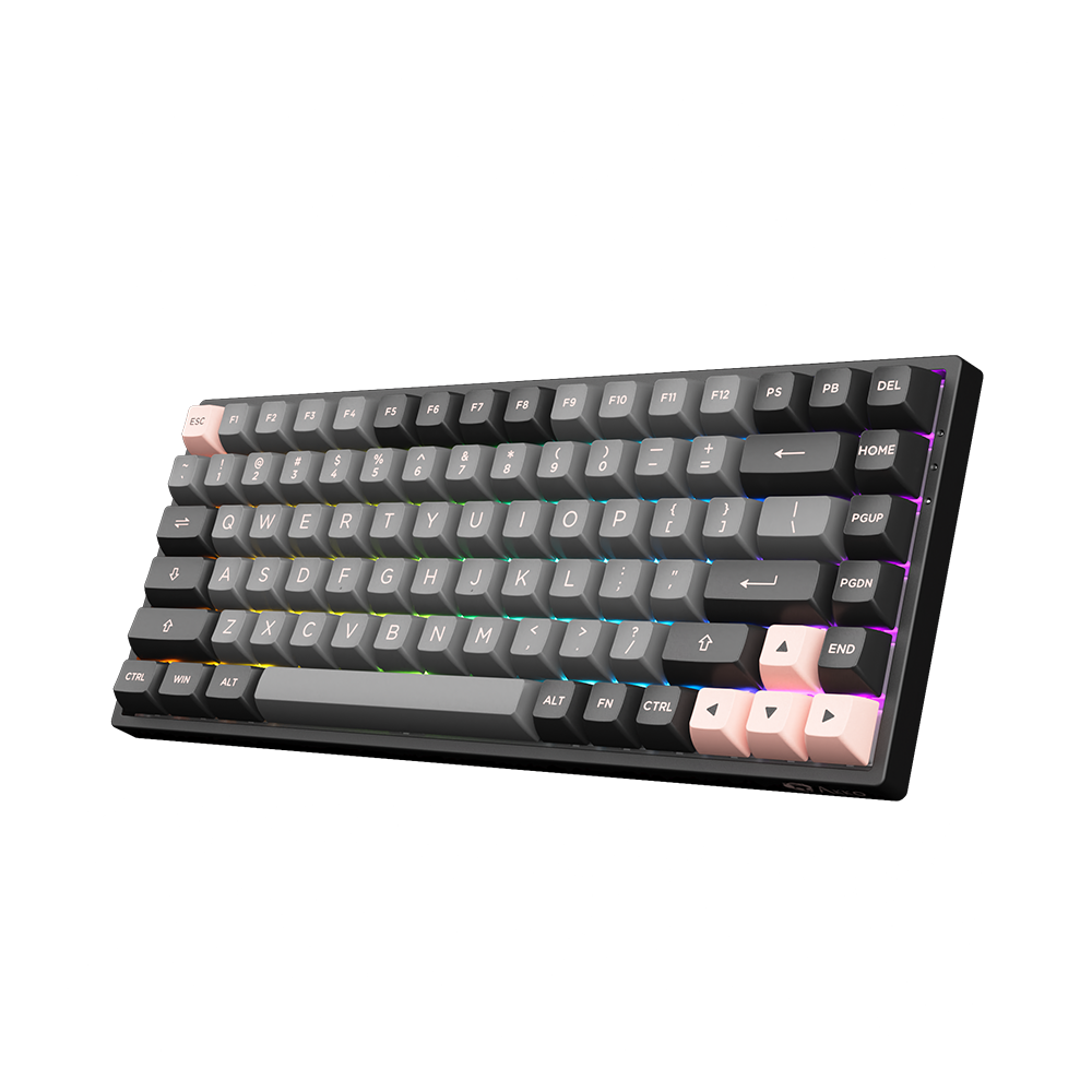 Bàn phím cơ không dây AKKO 3084B Plus Black Pink (Akko CS Sw)