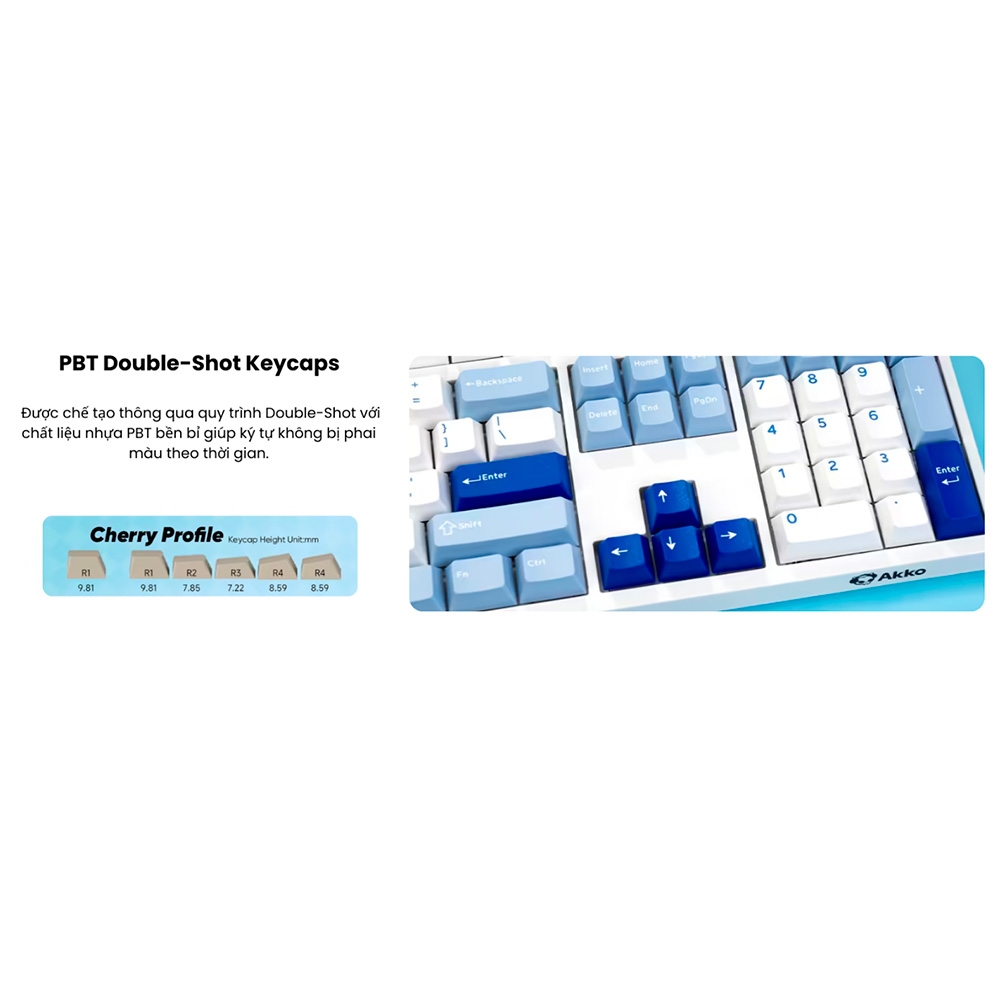 Bàn phím cơ không dây AKKO 3108RF V3 Hotswap (AKKO Sw)