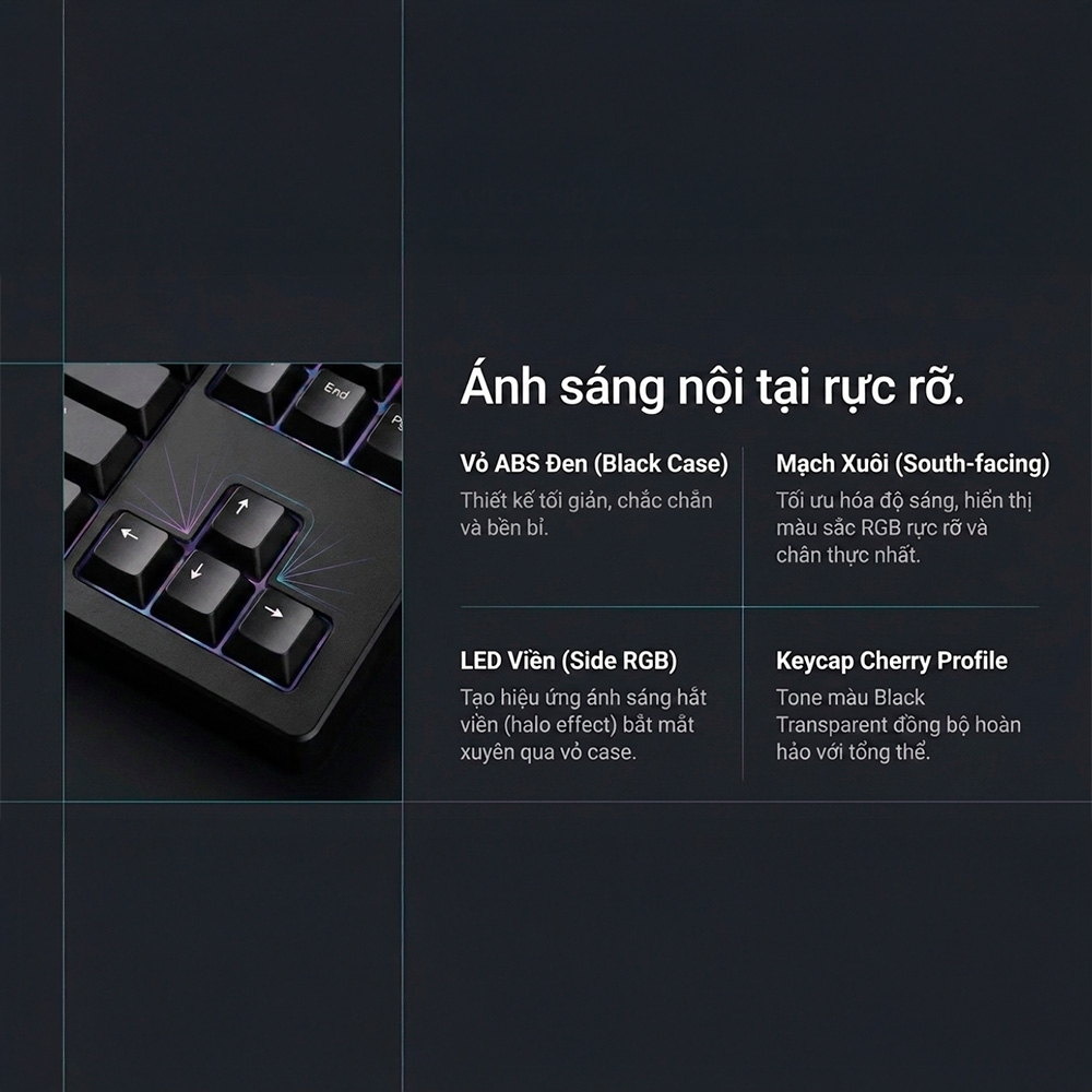 Bàn phím cơ không dây AKKO 5087 V3 Gradient RGB Hotswap (AKKO Sw)