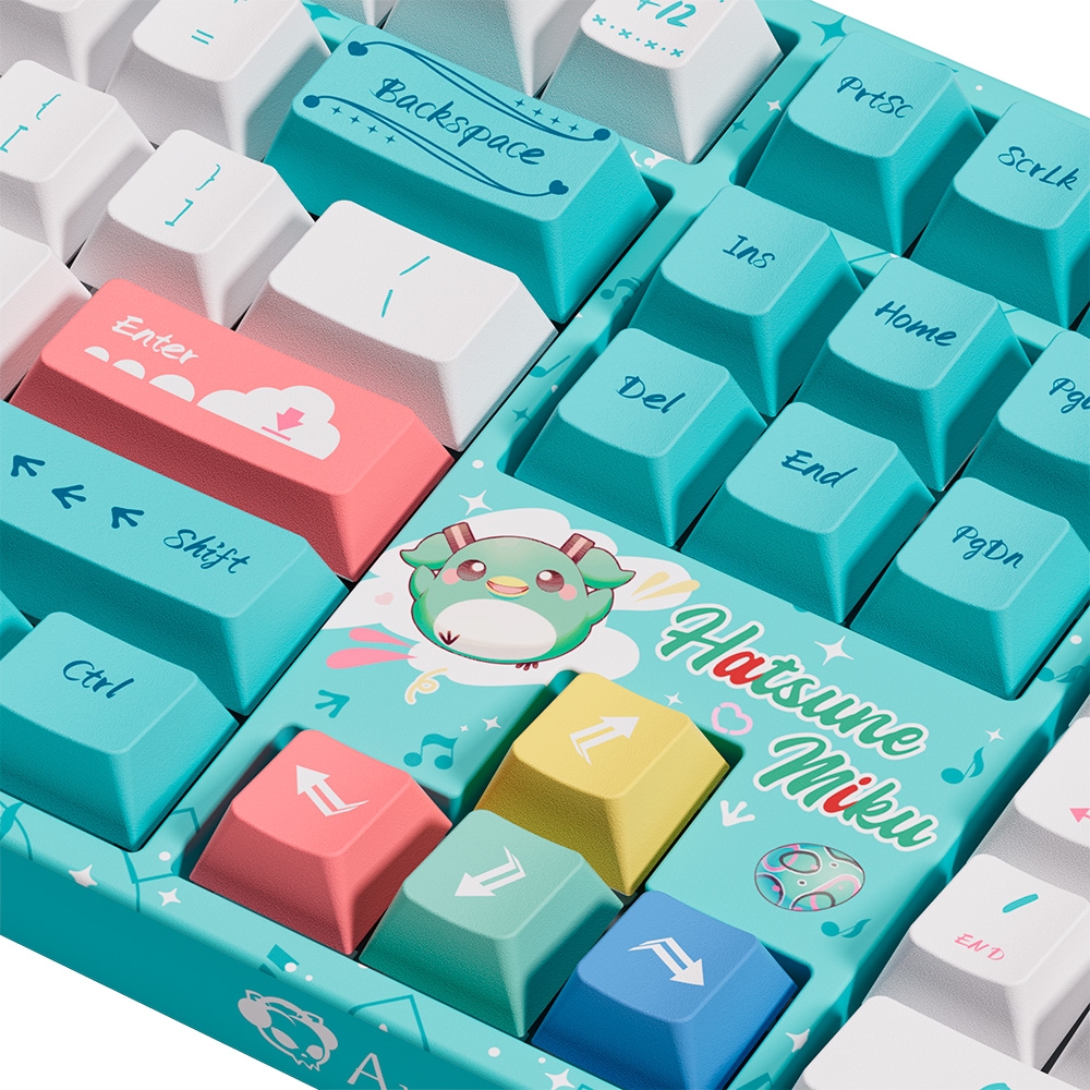 Bàn phím cơ không dây AKKO 5108B Plus Hatsune Miku RGB Hotswap (AKKO Sw)