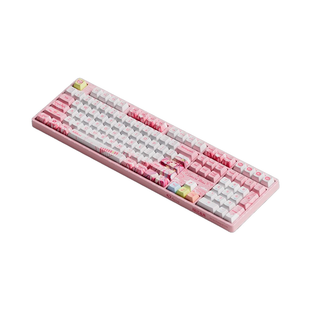 Bàn phím cơ không dây AKKO 5108B Plus Sakura Miku RGB Hotswap (AKKO Sw)