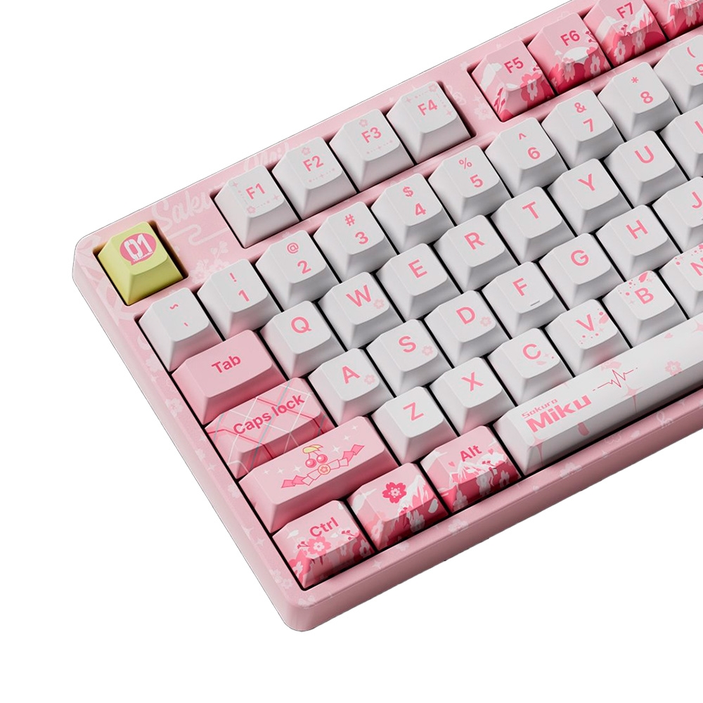 Bàn phím cơ không dây AKKO 5108B Plus Sakura Miku RGB Hotswap (AKKO Sw)