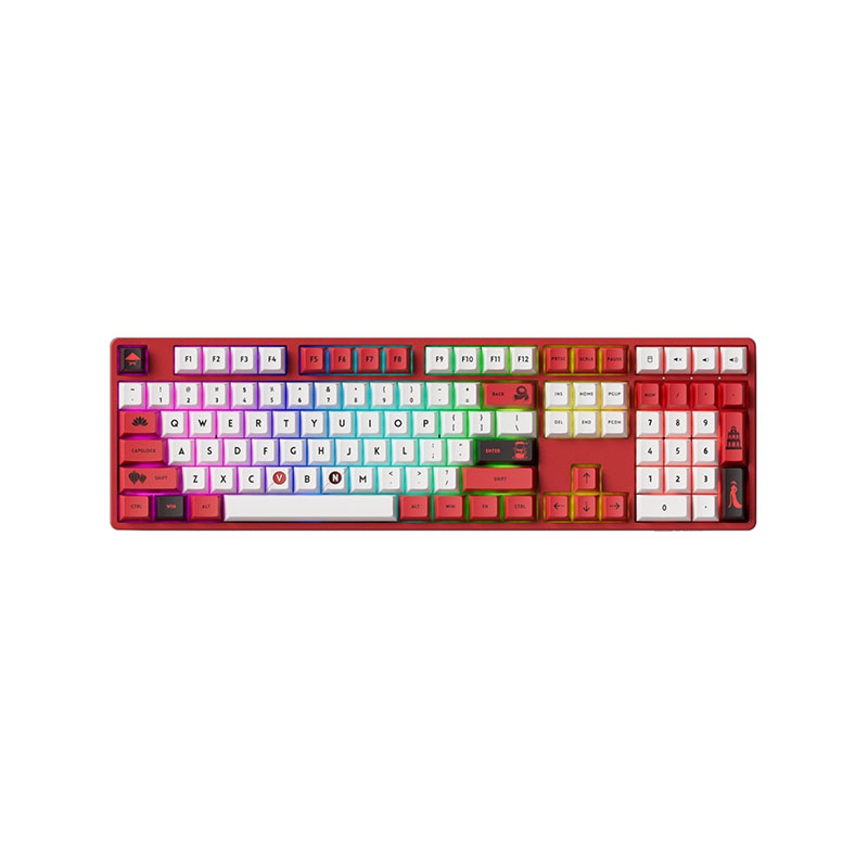 Bàn phím cơ không dây AKKO 5108B Plus World Tour Viet Nam RGB Hotswap (Akko Sw)