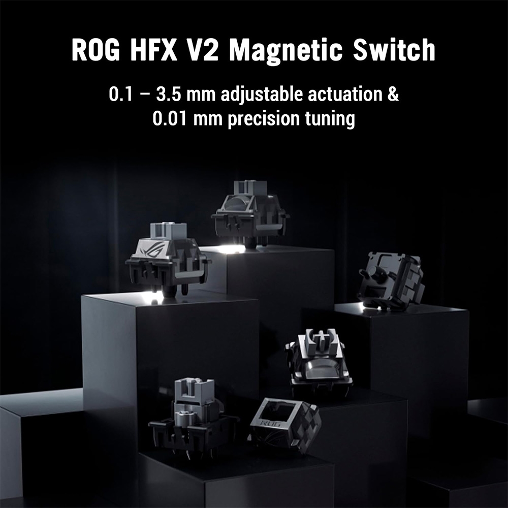 Bàn phím cơ không dây ASUS ROG Azoth 96 HE Lite (ROG HFX V2 Sw)