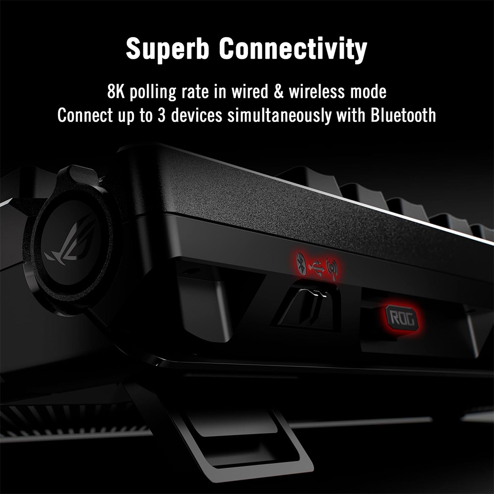 Bàn phím cơ không dây ASUS ROG Azoth 96 HE Lite (ROG HFX V2 Sw)