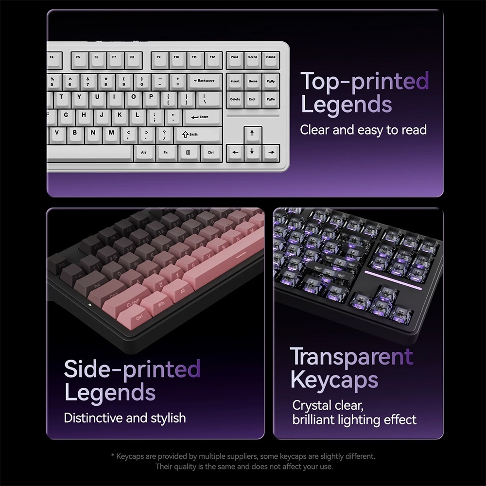 Bàn phím cơ không dây ATK A87 Pro RGB Hotswap