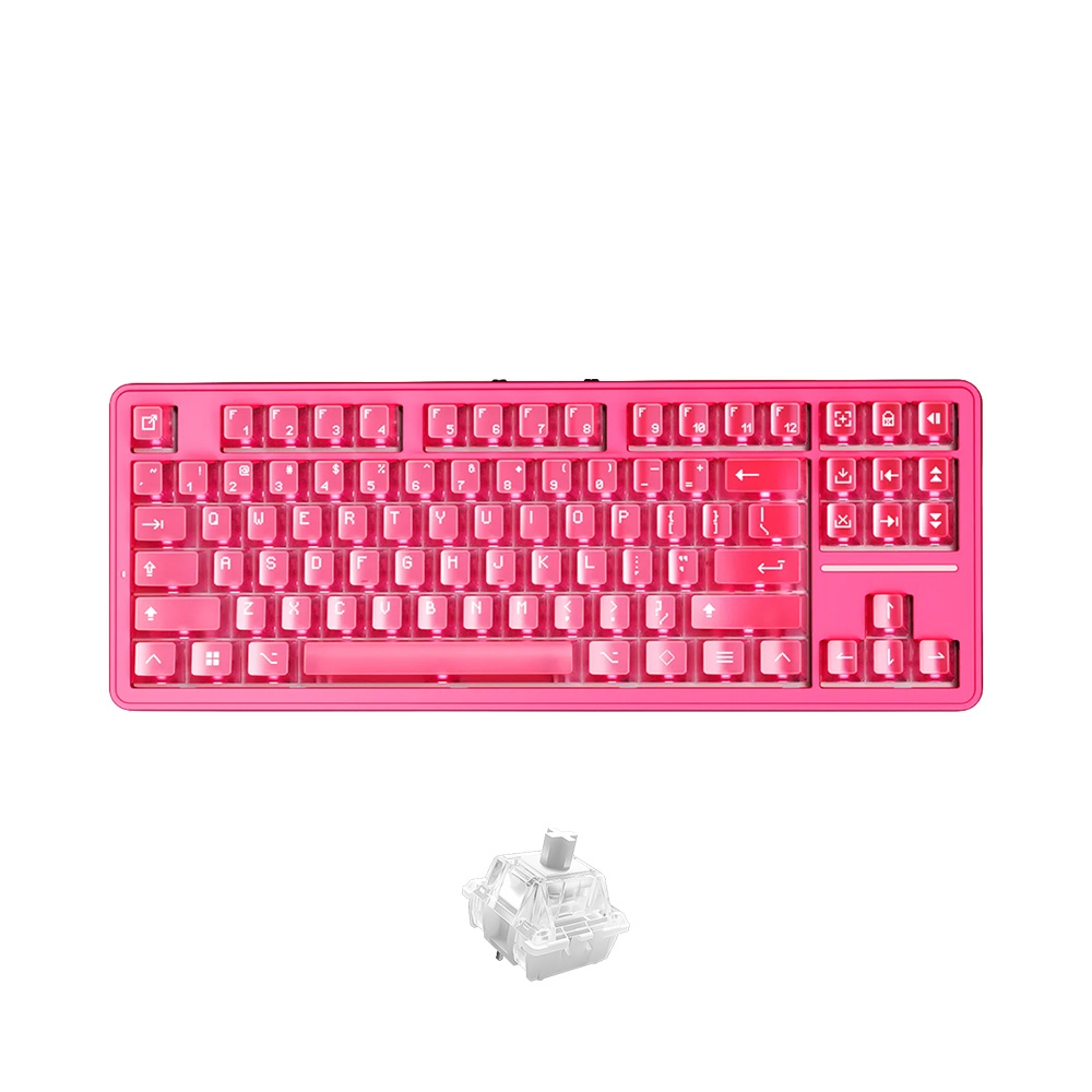 Bàn phím cơ không dây ATK A87 Pro RGB Hotswap