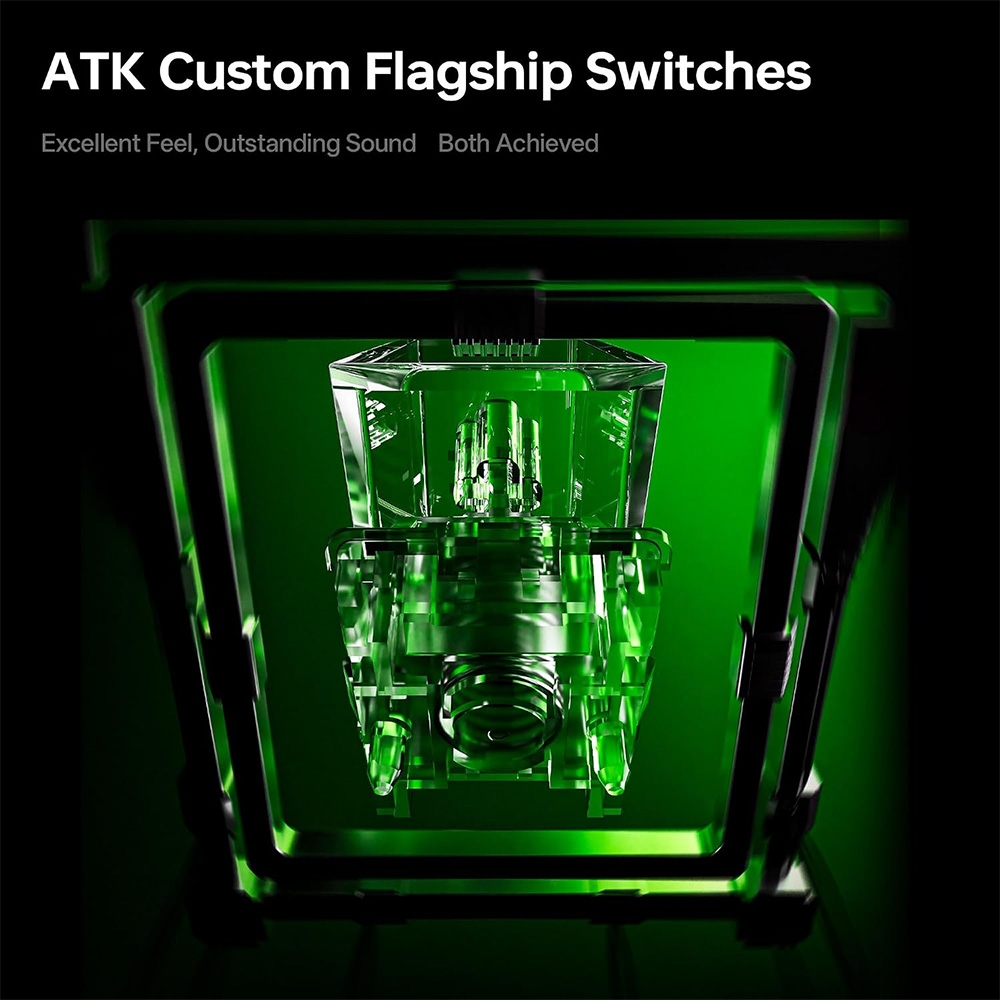 Bàn phím cơ ATK RS6 Air HE RGB Hotswap Rapid Trigger (Magnetic Switch)