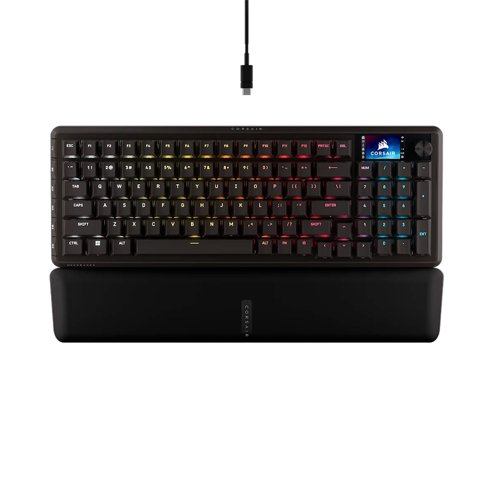 Bàn phím cơ không dây Corsair Vanguard 96 RGB Hotswap SOCD (Corsair MLX Plasma SW)
