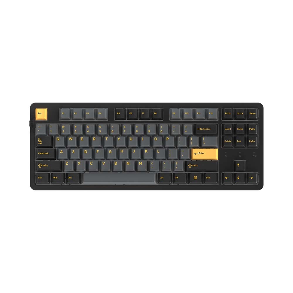 Bàn phím cơ không dây Dareu EK87 Pro Triple Mode Black Golden (Dareu Sw)