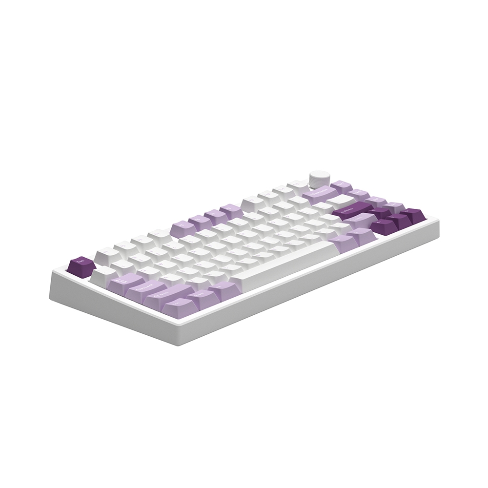 Bàn phím cơ không dây FL-Esports GP75 CPM Taro Purple 3 Mode Led RGB HotSwap TTC Switch Neptune/ Venus