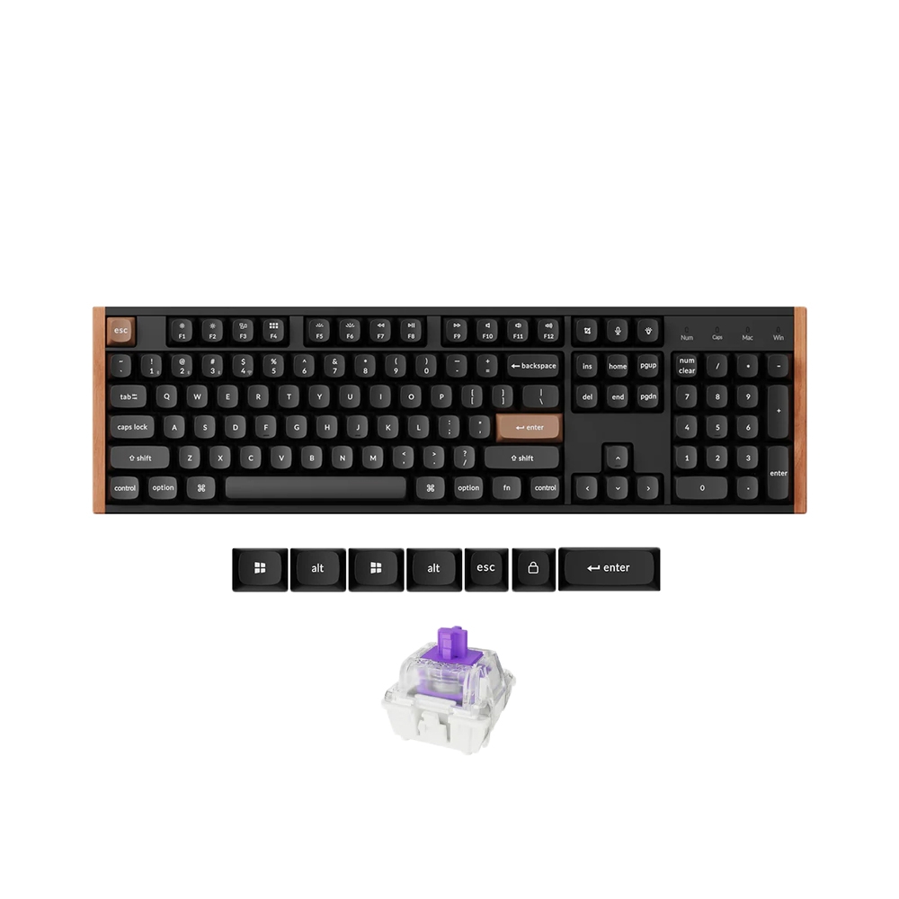 Bàn phím cơ không dây Keychron K10 HE Special Edition RGB Hotswap Aluminum (Magnetic Sw)