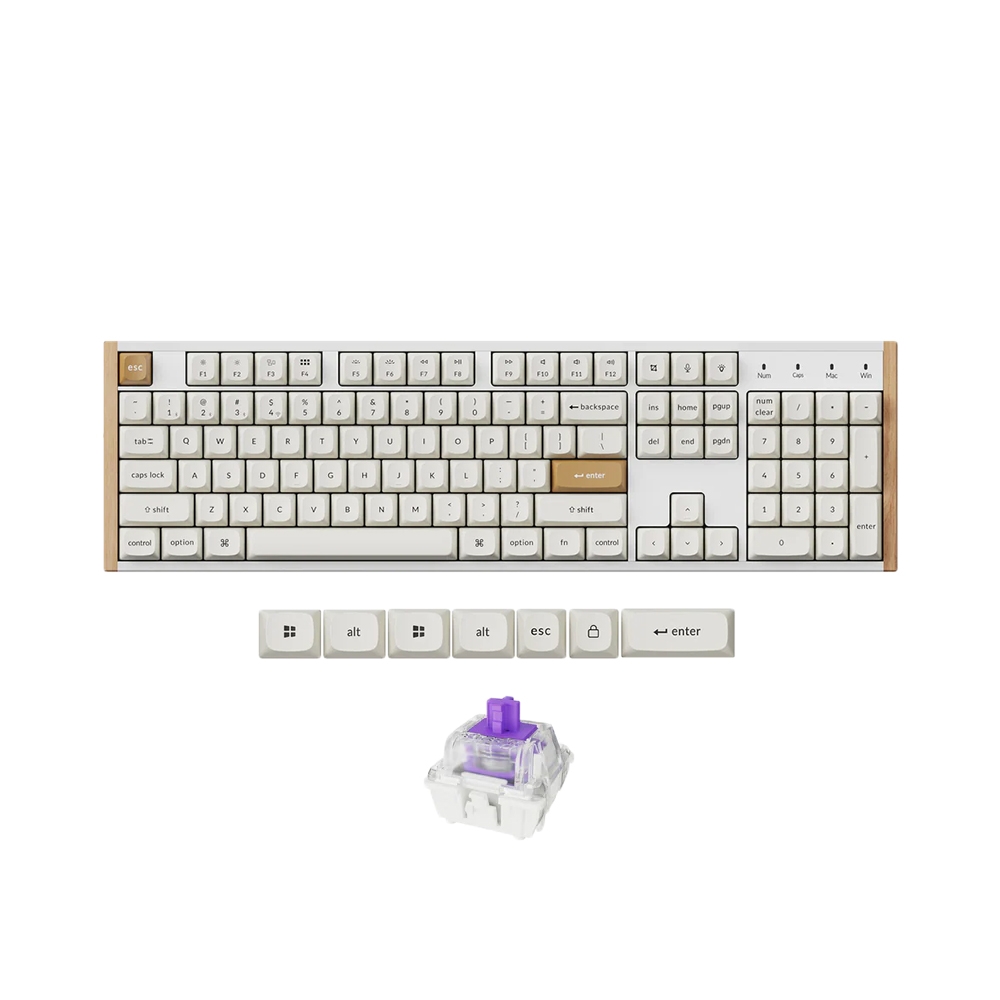 Bàn phím cơ không dây Keychron K10 HE Special Edition RGB Hotswap Aluminum (Magnetic Sw)